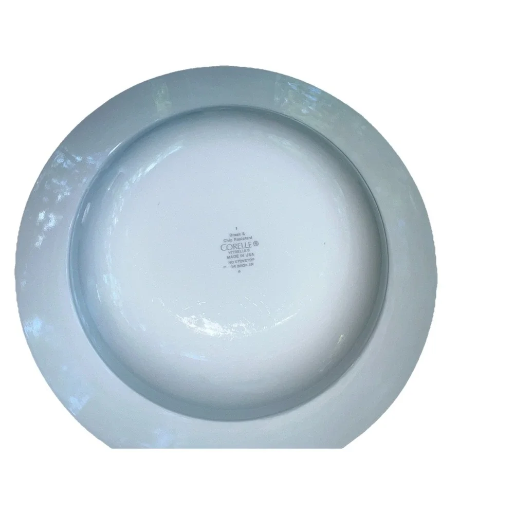 Corelle‎  Vitrelle white serving bowls vintage 12